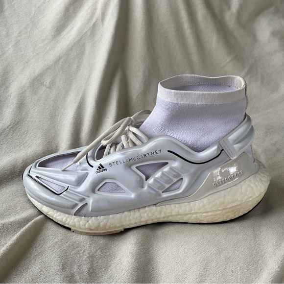 Adidas by Stella McCartney Women's Ultraboost 22 Elevated White Sneakers 10.5 - Picture 8 of 8